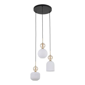 Lampa wisząca 11592 TK Lighting SOPHIA cognacbiały 3xe14