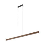 Lampa wisząca 11654 TK Lighting VIGA wood Led Sosna Szczotkowana orzech