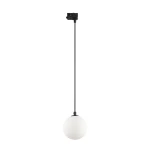 Tracer trójobwodowy 11660 TK Lighting CZARNY biały Glass 1xG9