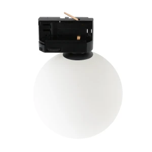 Tracer trójobwodowy 11664 TK Lighting CZARNY biały Glass 1xG9