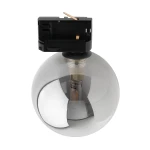 Tracer trójobwodowy 11666 TK Lighting CZARNY Graphite Glas 1xG9