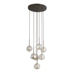 Lampa wisząca 11328 TK Lighting LAVA brown 7xG9