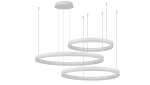 Lampa wisząca HALO pendant 80+60+40 cct wh + remote control