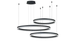 Lampa wisząca HALO pendant 80+60+40 cct bk + remote control
