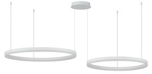 Lampa wisząca HALO pendant 80+60 cct wh + remote control