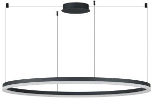 Lampa wisząca HALO pendant 150 cct bk + remote control