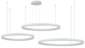 Lampa wisząca HALO pendant 100+80+60 cct wh + remote control