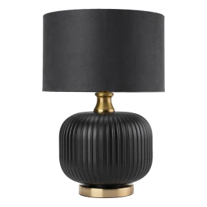 Lampa stołowa Light Prestige TAMIZA 48 cm czarna 1xE27