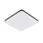 Plafon kwadratowy Light Prestige BABILON 33 cm czarny LED 4000K