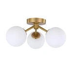 Lampa sufitowa Light Prestige DORADO złota 3xG9
