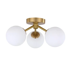 Lampa sufitowa Light Prestige DORADO złota 3xG9