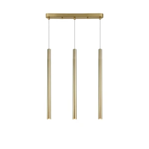 Lampa wisząca Light Prestige LUNGO 3 linia złota 3xG9