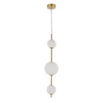 Lampa wisząca pionowa Light Prestige DORADO złota LED CCT