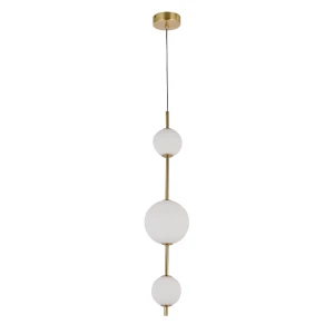 Lampa wisząca pionowa Light Prestige DORADO złota LED CCT