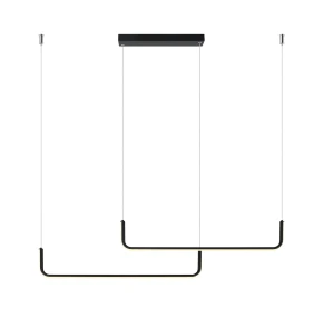 Lampa wisząca Light Prestige MALAWI Basic czarna LED CCT