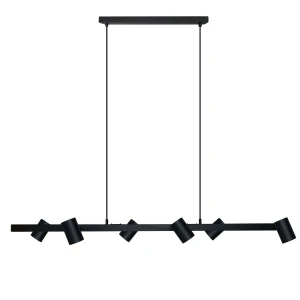Lampa wisząca Light Prestige SNOW 6 czarna 6xGU10