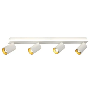 Zestaw reflektorów plafon Light Prestige PARMA biały 4xGU10 plus LED