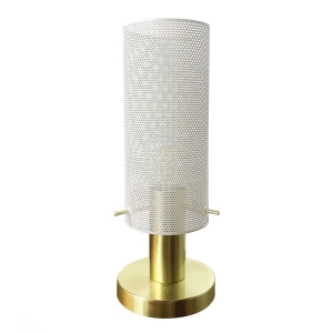 Lampa biurkowa Light Prestige TIRANA biała 1xE27