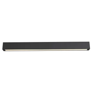 Kinkiet Ibros Light Prestige IBROS 93 cm czarny IP44 LED CCT