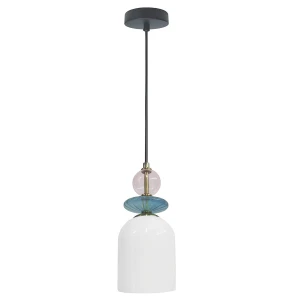 Lampa wisząca Light Prestige TROPEA biała 1xE27