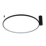 Plafon Light Prestige RING L czarny LED CCT
