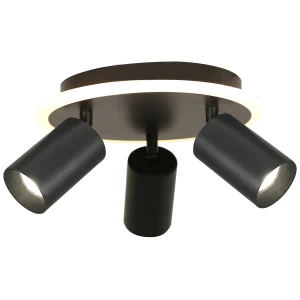 Plafon Light Prestige PARMA 3 okrągły czarny 3xGU10 LED CCT