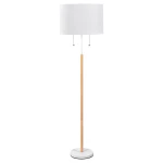 Lampa podłogowa Light Prestige FOGO biała 2xE27