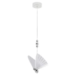 Lampa wisząca Light Prestige MARIPOSA 1 srebrna LED CCT