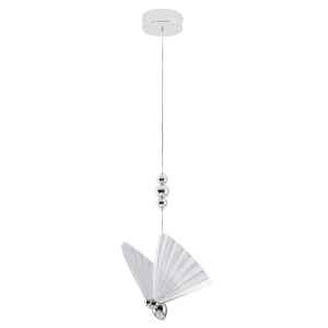 Lampa wisząca Light Prestige MARIPOSA 1 srebrna LED CCT