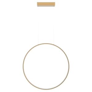 Lampa wisząca Light Prestige MIRROR L złota IP44 LED CCT