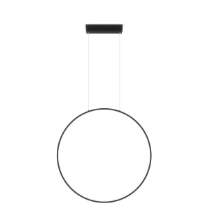 Lampa wisząca Light Prestige MIRROR S czarna IP44 LED CCT