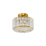 Plafon Light Prestige VETRO złoty 1xE27
