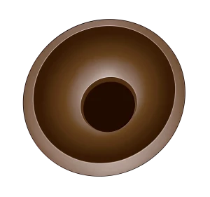 Plafon Light Prestige COCO 40 cm coffee LED