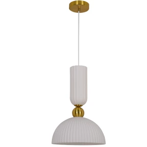 Lampa wisząca Light Prestige 1 PIEGA duża biała