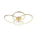 Plafon 4 Light Prestige AZINA złota LED