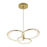 Lampa wisząca Light Prestige 3 AZINA złota LED