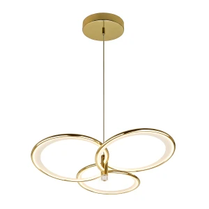 Lampa wisząca Light Prestige 3 AZINA złota LED