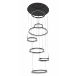 Lampa wisząca Light Prestige HALL 350 cm czarny LED CCT
