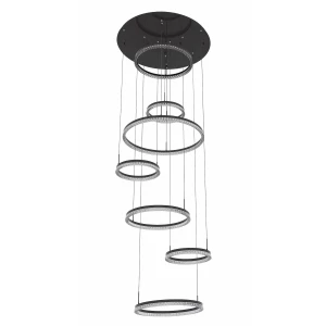 Lampa wisząca Light Prestige HALL 350 cm czarny LED CCT