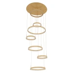 Lampa wisząca Light Prestige HALL 350 cm złoty LED CCT
