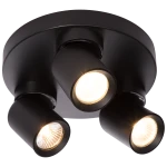 Plafon Light Prestige POINTA czarny 3xGU10