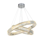 Lampa wisząca SPARK PENDANT 60+80 DIMM Chrom / kryształ 