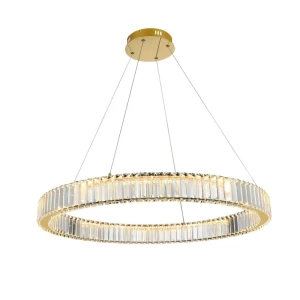 Lampa wisząca SPARK PENDANT 80 DIMM Złoty / kryształ 
