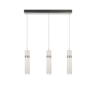 Lampa wisząca AMBIENTE 3 srebrna LED CCT