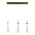 Lampa wisząca AMBIENTE 3 złota LED CCT