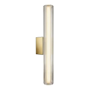 Kinkiet LINEA 45 cm złoty LED CCT