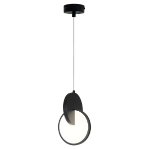 Lampa wisząca CIRCLO czarna LED CCT