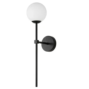 Kinkiet PIRULETA czarny IP44 1xG9