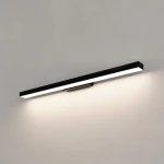 Kinkiet AQUA 66,5 cm czarny IP44 LED CCT