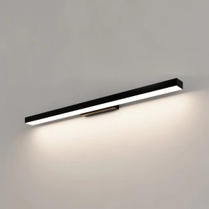 Kinkiet AQUA 66,5 cm czarny IP44 LED CCT
